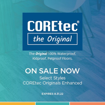 Coretec the original | H&R Carpets and Flooring