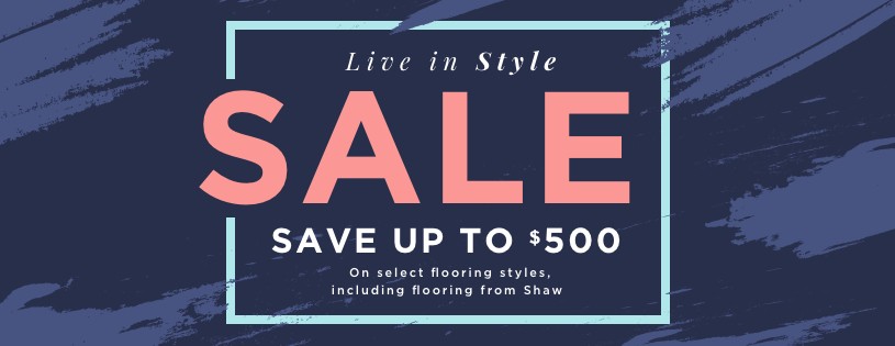 Live in Style Sale | H&R Carpets & Flooring