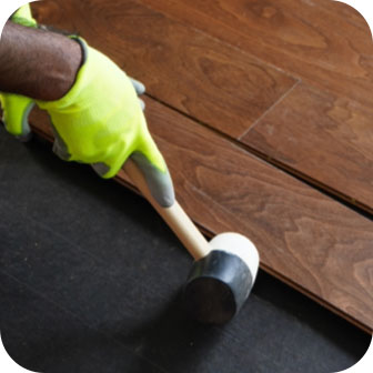 Hardwood installation | H&R Carpets & Flooring