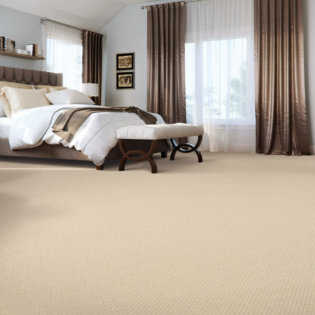 Bedroom carpet flooring | H&R Carpets & Flooring